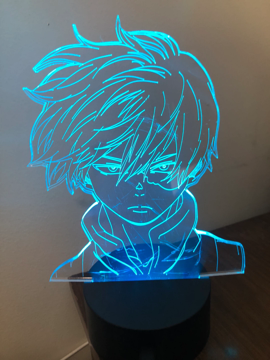 Anime LED room decor with 9 colours and brightness control - photo 4