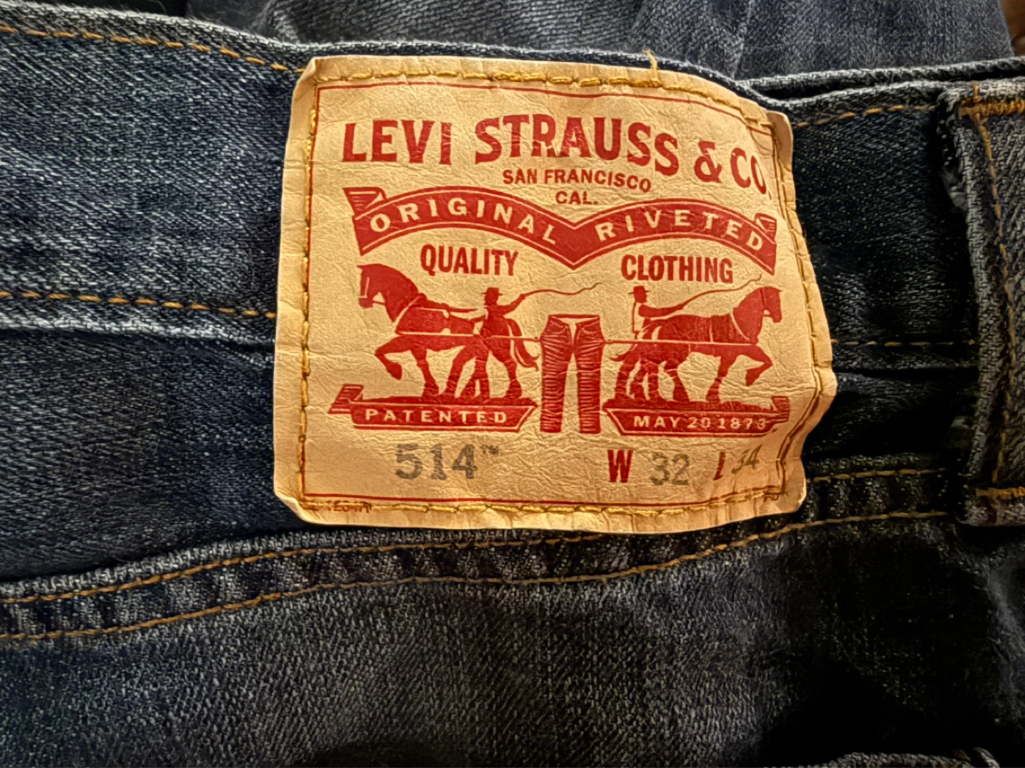 Men’s Levi's 514 Jeans {32W x 34L} - photo 3