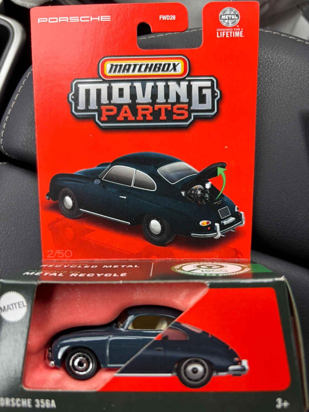 Matchbox Moving Parts Porsche 356A Diecast Car