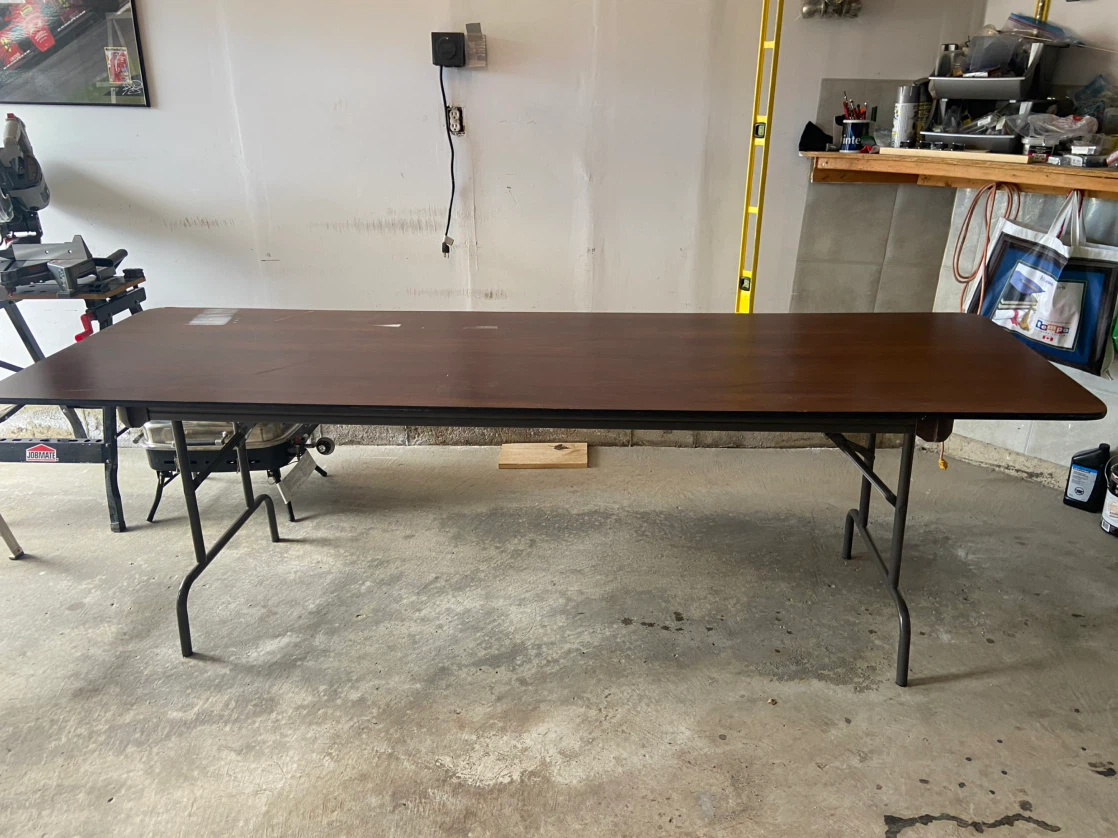 Folding Table - 8 ft. in length - photo 2