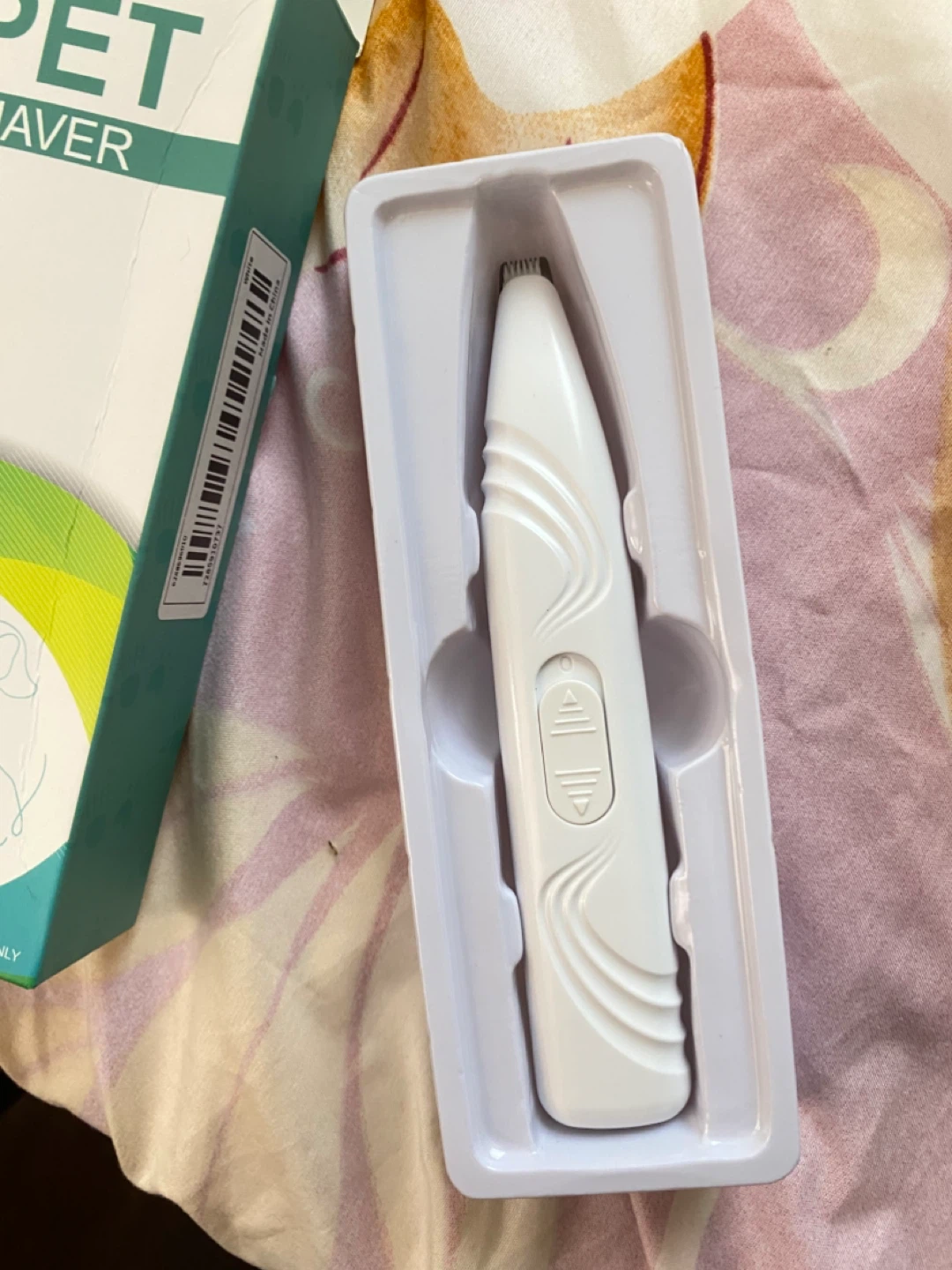 White Pet Hair Trimmer