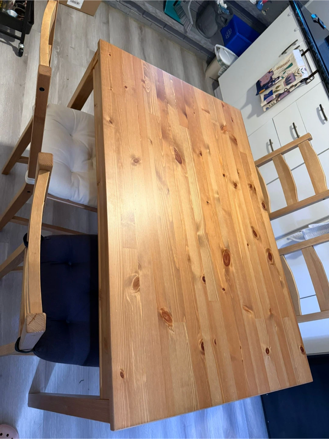 IKEA Dining Table Set - 4 Chairs Included