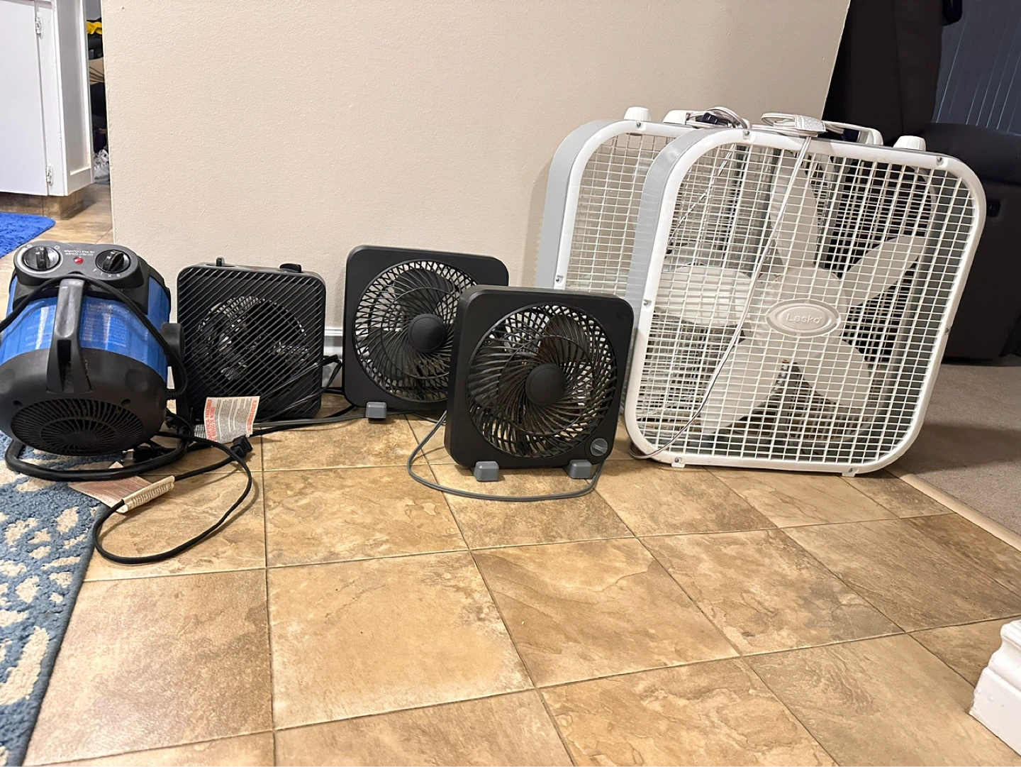 Fan and heater bundle
