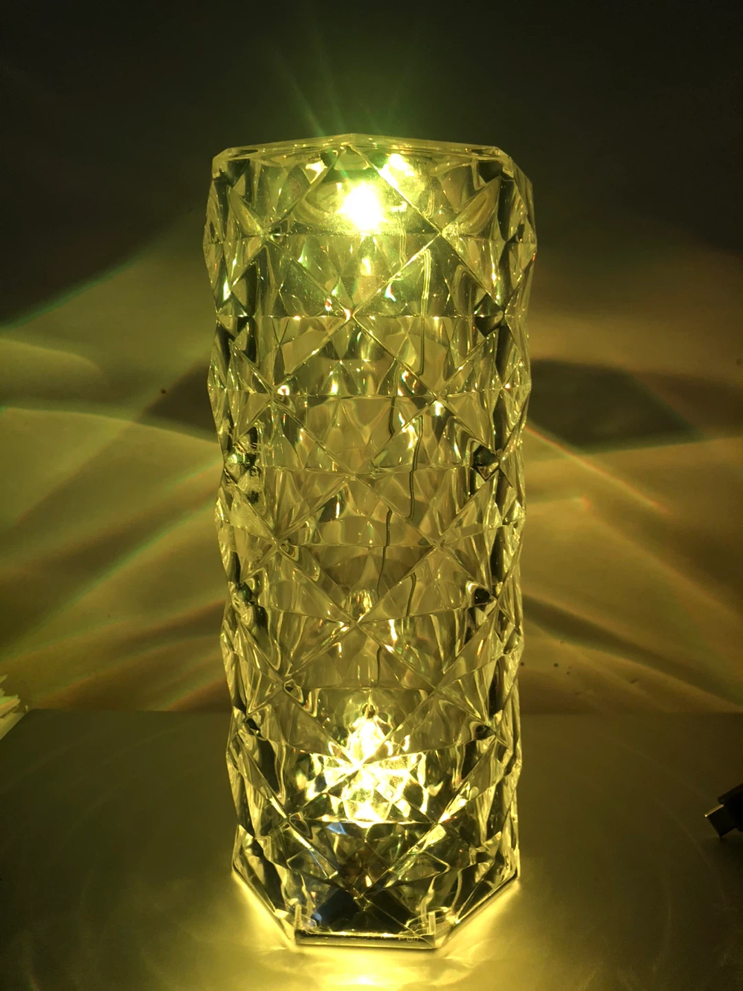 Crystal Diamond Lamp with party and color morph mode - photo 2