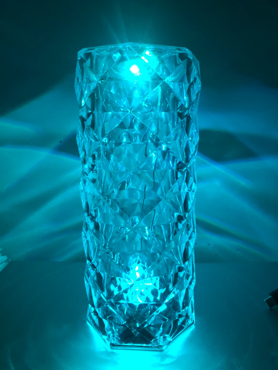 Crystal Diamond Lamp with party and color morph mode - photo 3