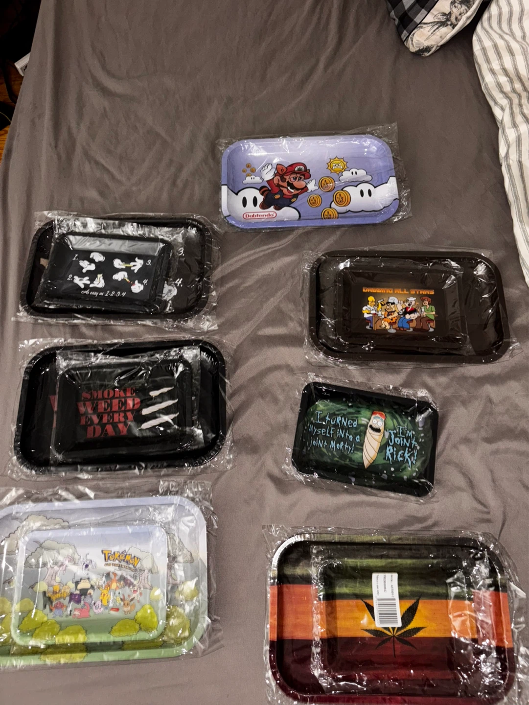 Assorted Novelty Rolling Trays