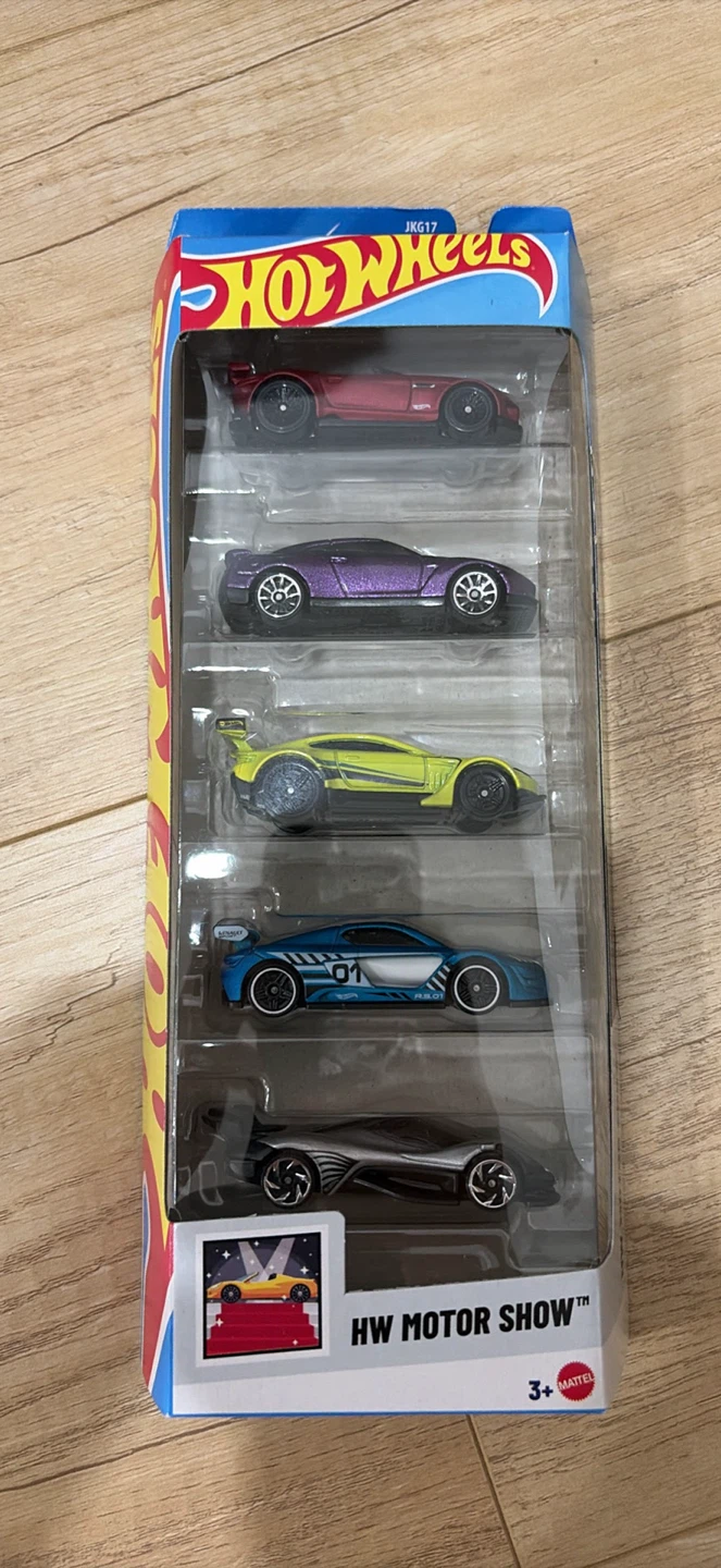 Hot Wheels HW Motor Show 5-Car Pack