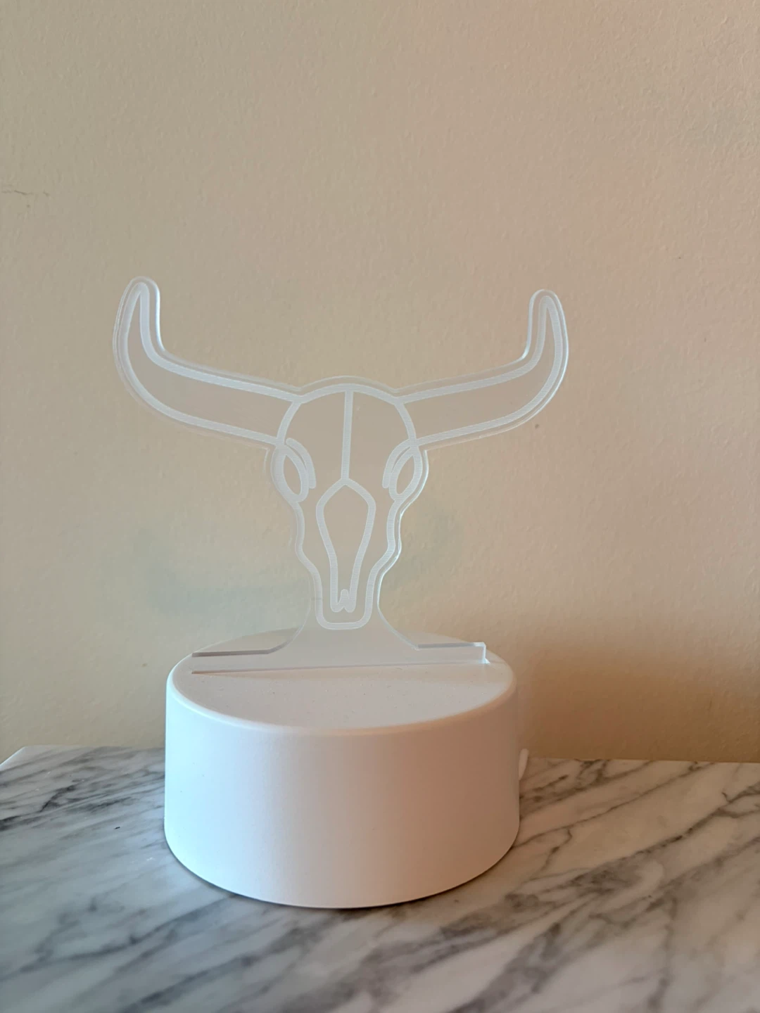 Bull Skull Neon Style LED decor - photo 2