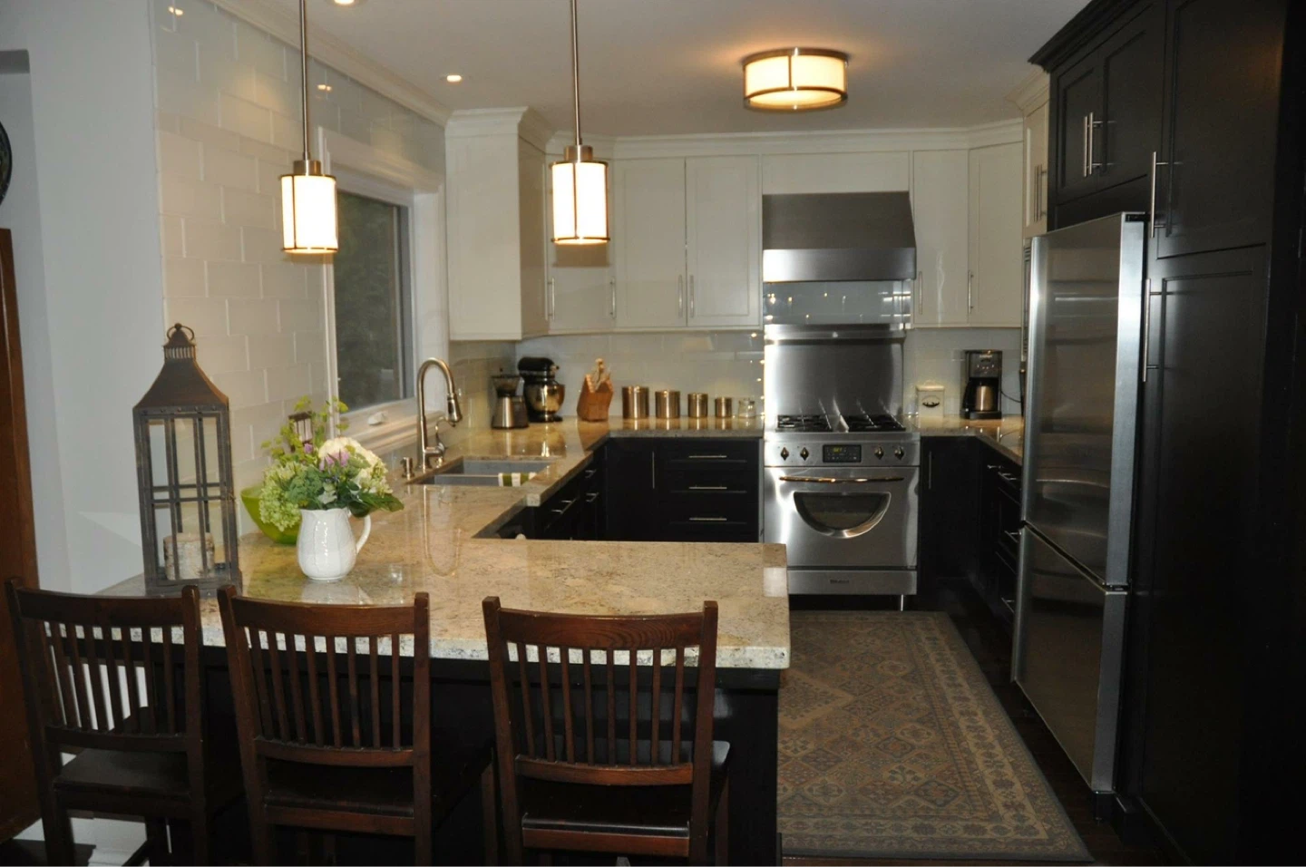 Two Pendant Lights