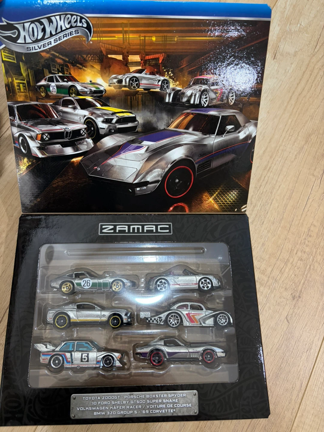 Hot Wheels Silver Series ZAMAC 5-Car Set - photo 2
