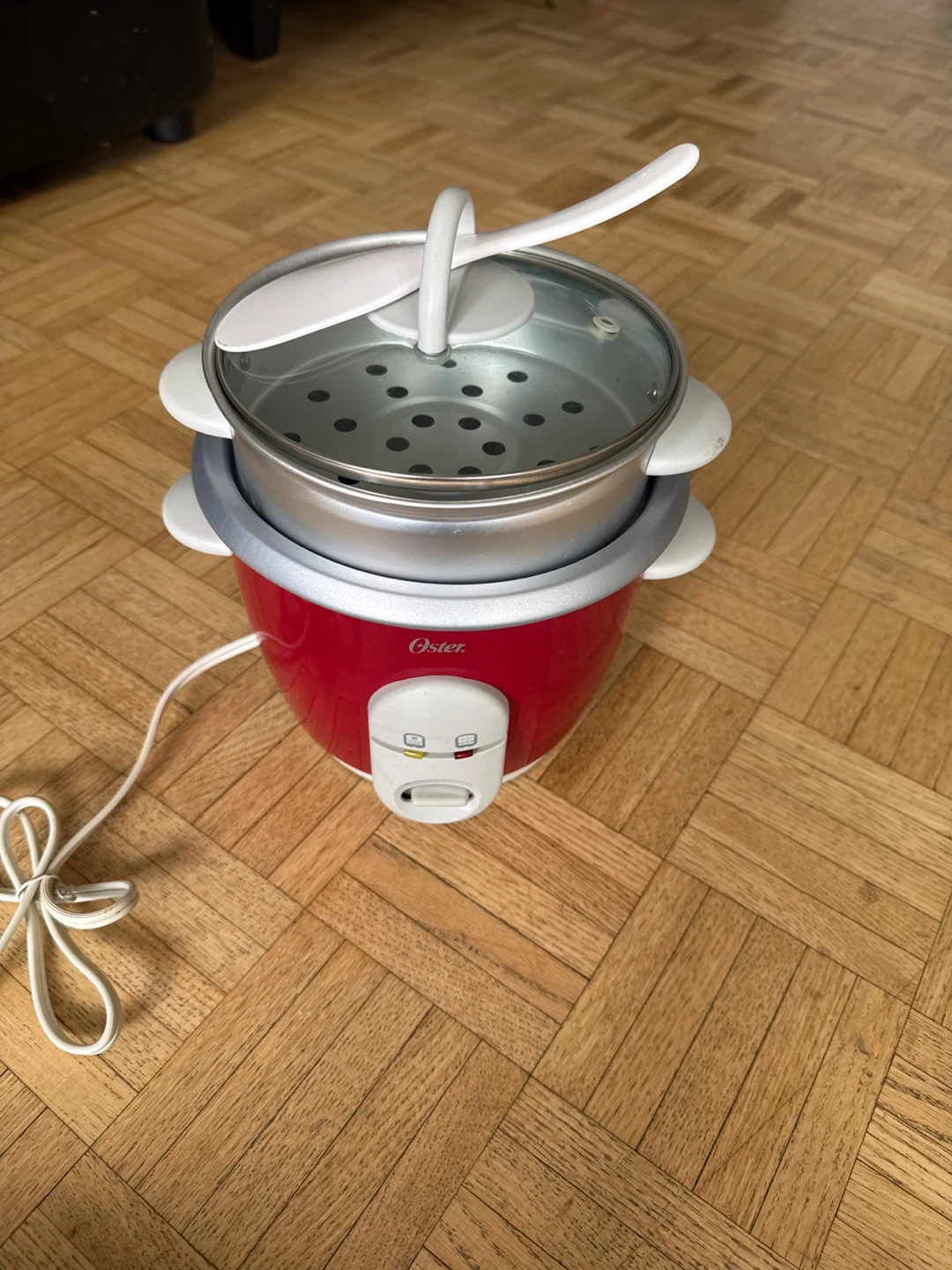 Oster Red Rice Cooker with Steamer