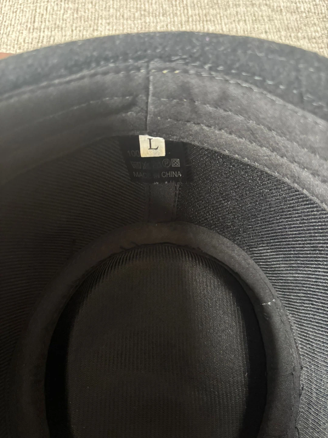 Black Wool Fedora Hat - photo 3