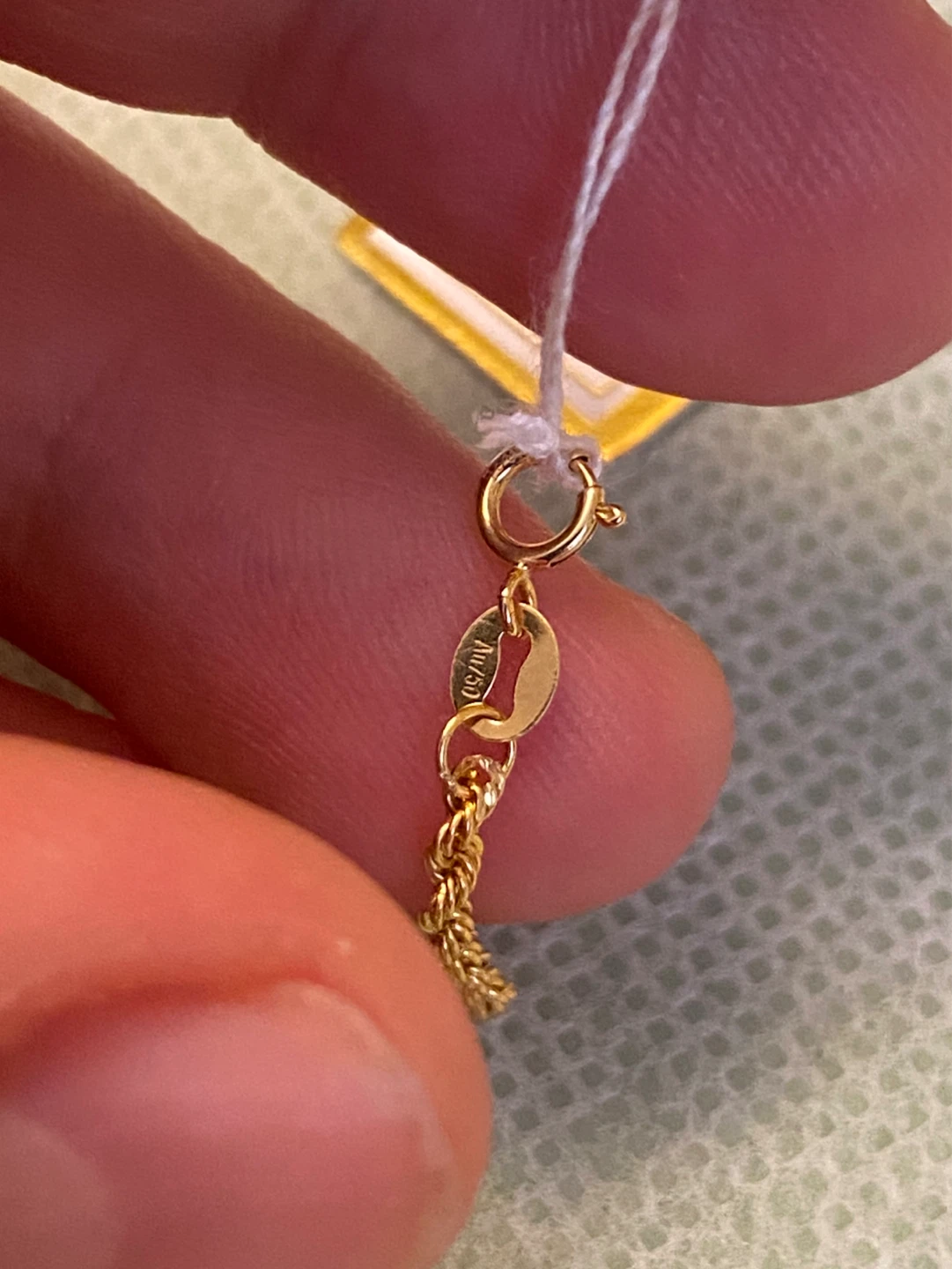 18K Gold Rope Chain bracelets - photo 3
