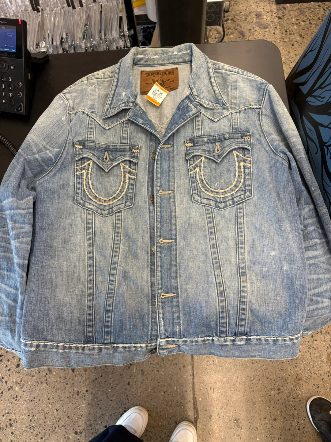 Vintage True Religion Denim Jacket - photo 3