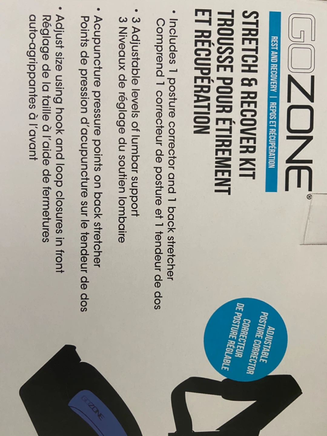 GoZone Stretch & Recover Kit - Posture Corrector - photo 3