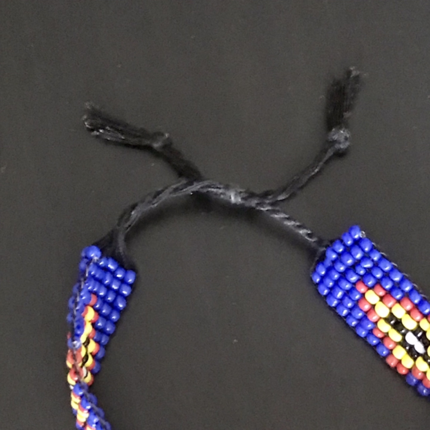 Colorful Beaded Bracelet in Geometric Design - photo 3