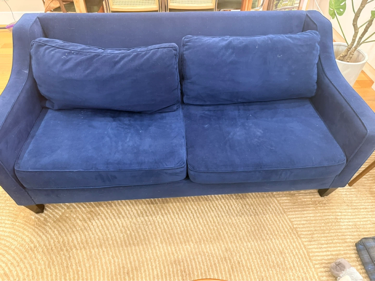 West Elm Paige Velvet Sofa - photo 2