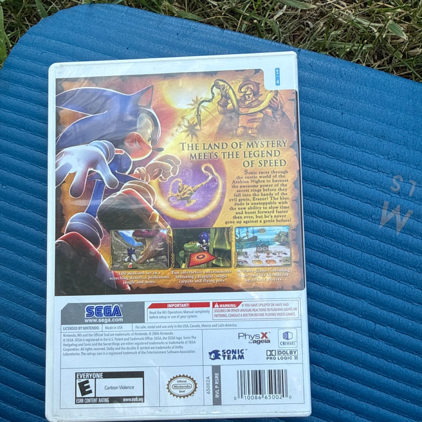 Sonic and the Secret Rings Wii Game - photo 3