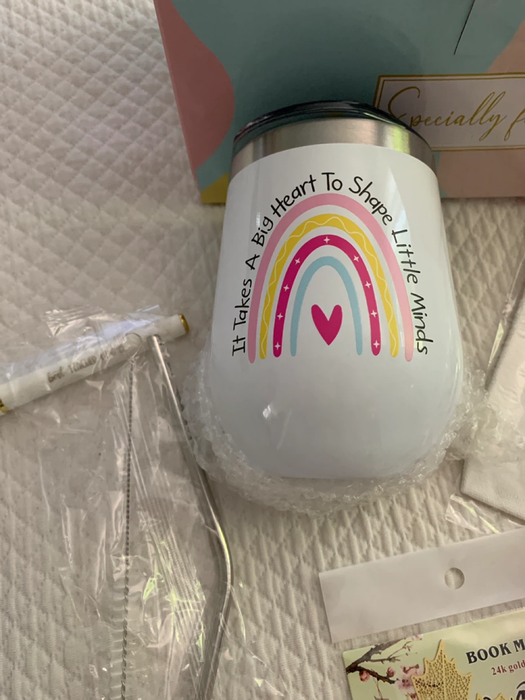 Teacher gift Set / Survival Kit Tumbler and Gift Set - photo 2