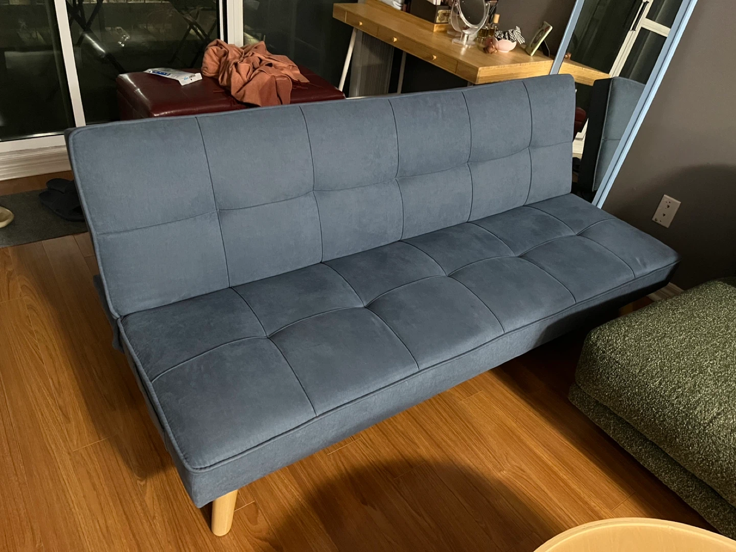 Blue Sofa Bed/Futon