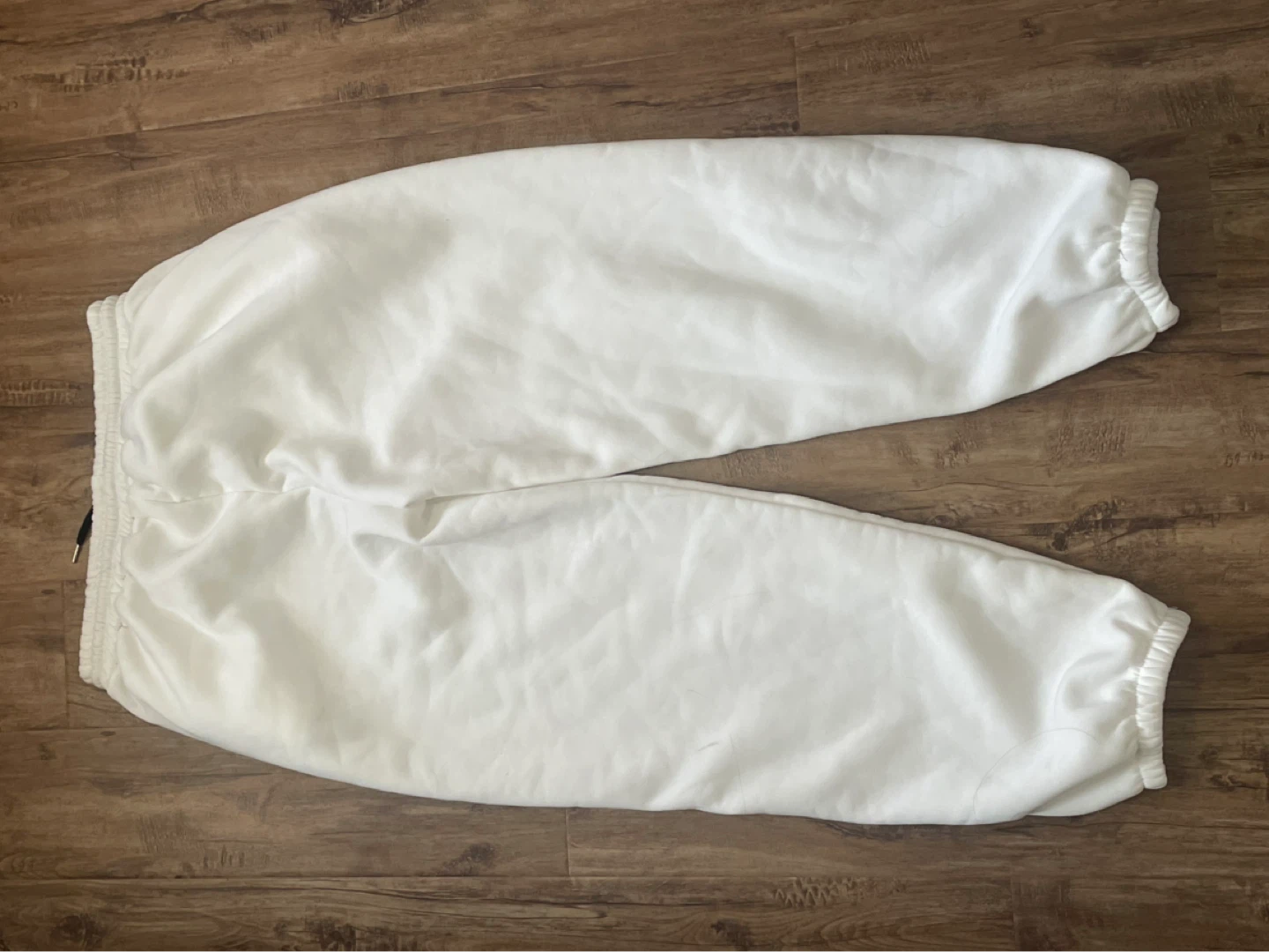 White Casual Joggers - photo 2