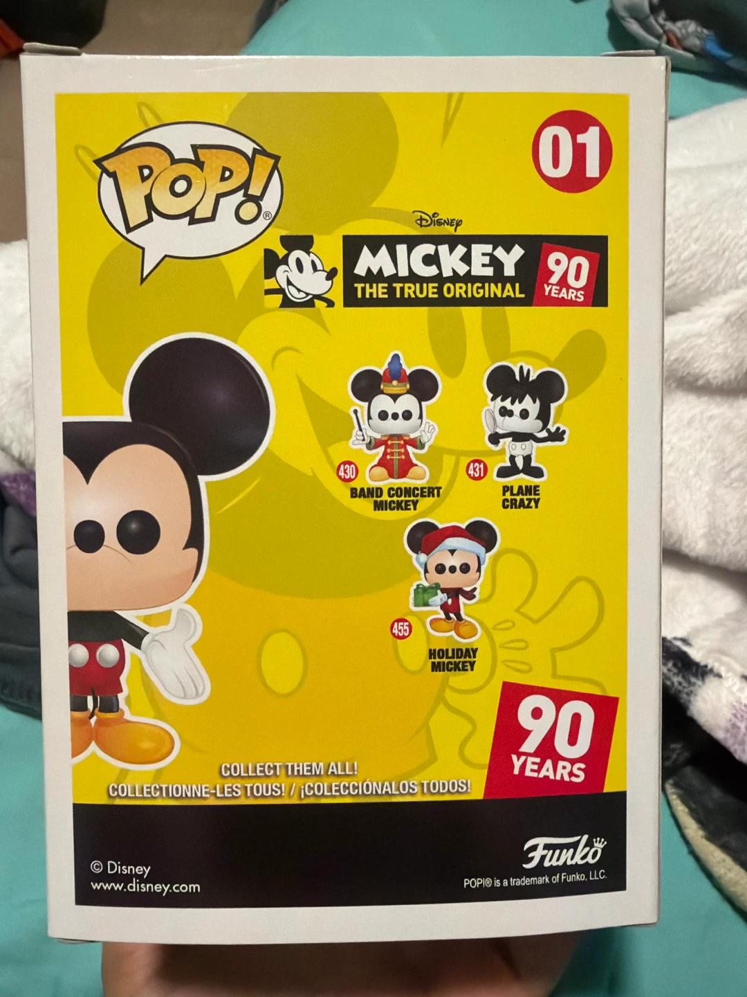 Funko Pop!Mickey Mouse 90th Anniversary Limited Edition #01 ⚽️ - photo 2