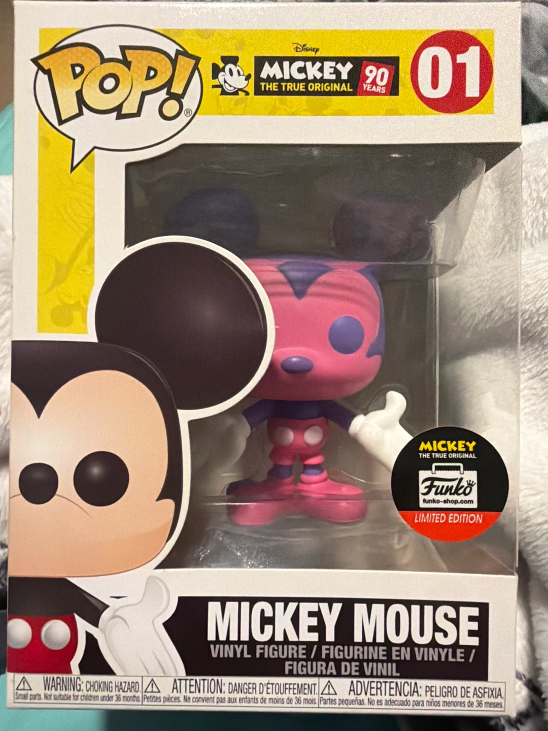 Funko Pop!Mickey Mouse 90th Anniversary Limited Edition #01 ⚽️