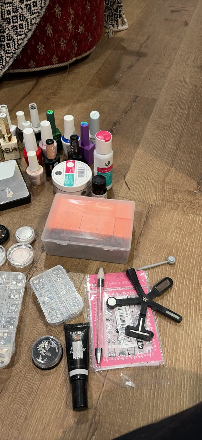 Assorted Nail Art Supplies and Polishes - photo 3
