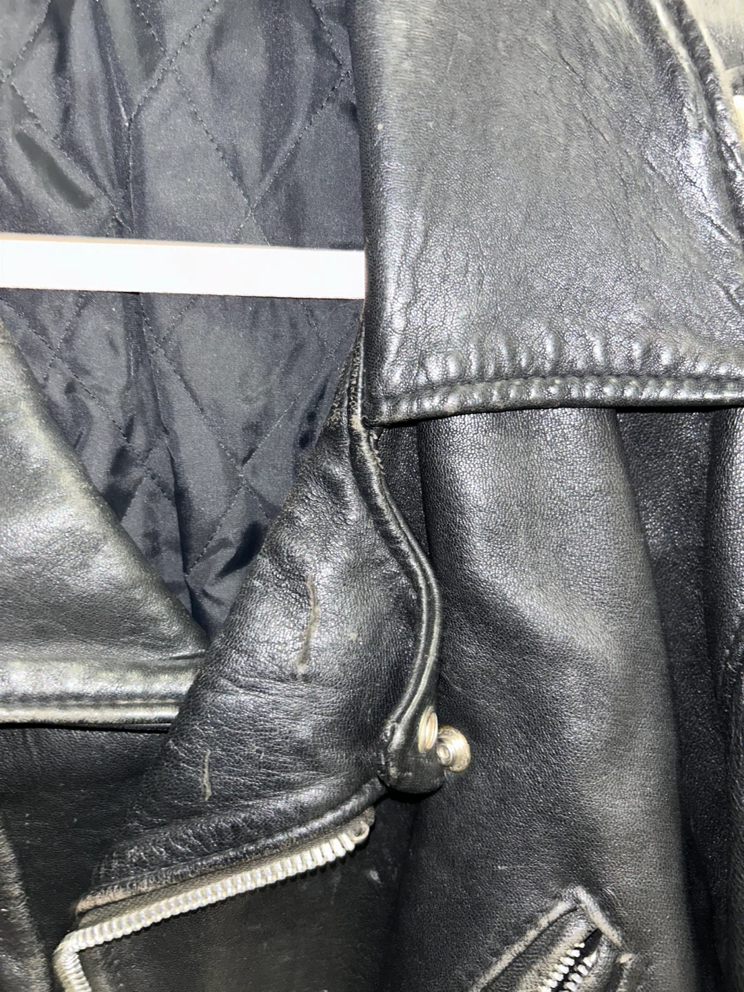 Heavy leather jacket from Paris - unisex - photo 5