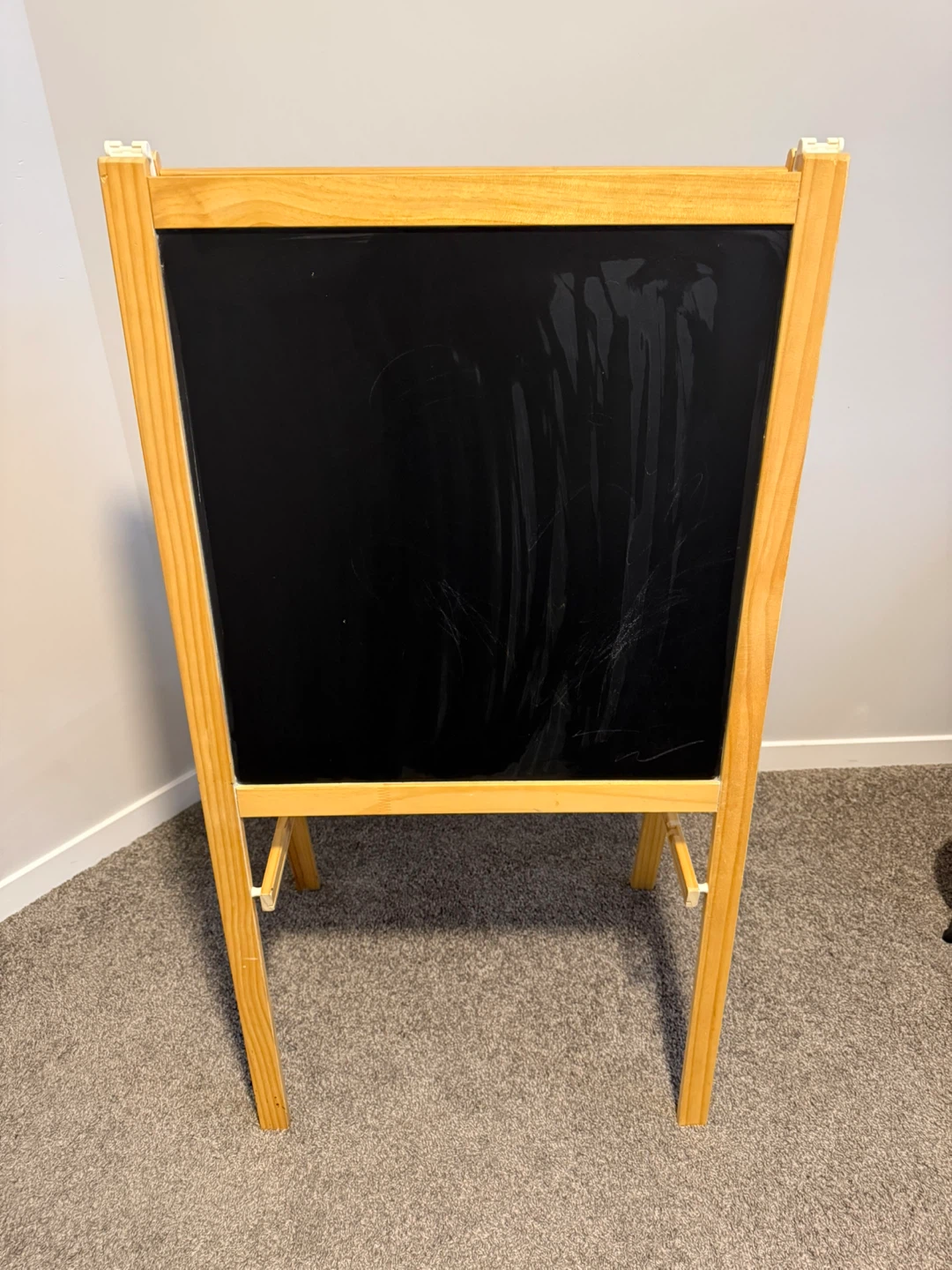 Wooden Easel Whiteboard and Chalkboard - photo 2