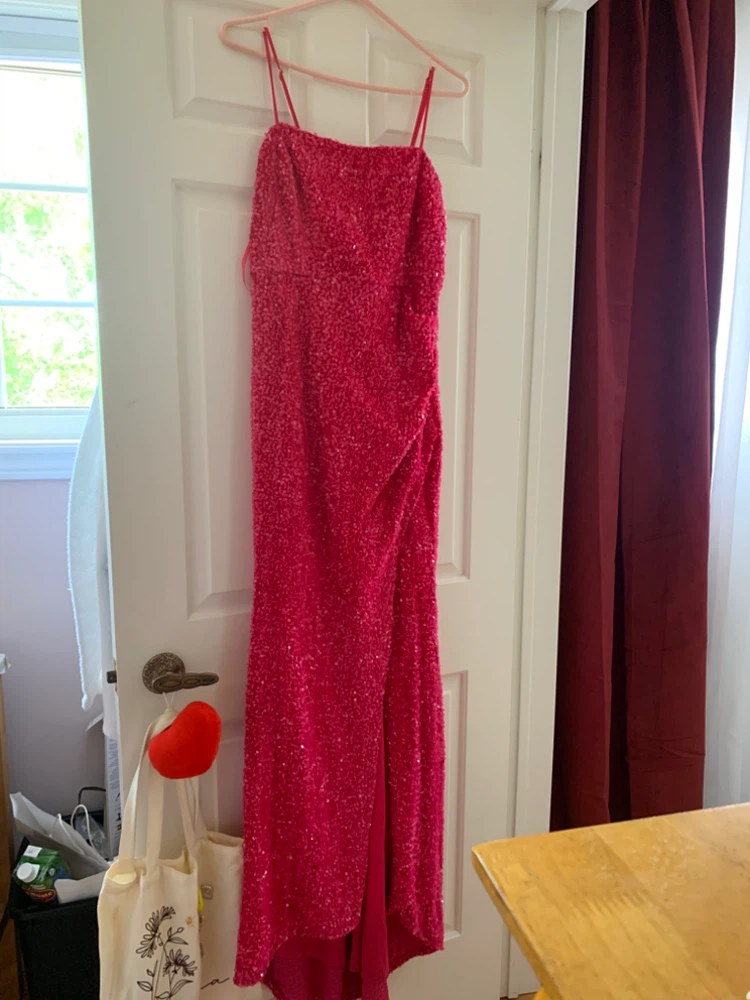 Formal gowns-  , Pink, and blue