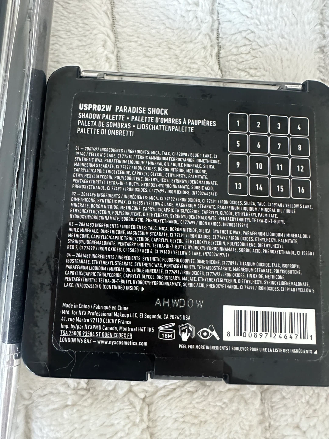 NYX Ultimate Paradise Shock Shadow Palette - photo 3