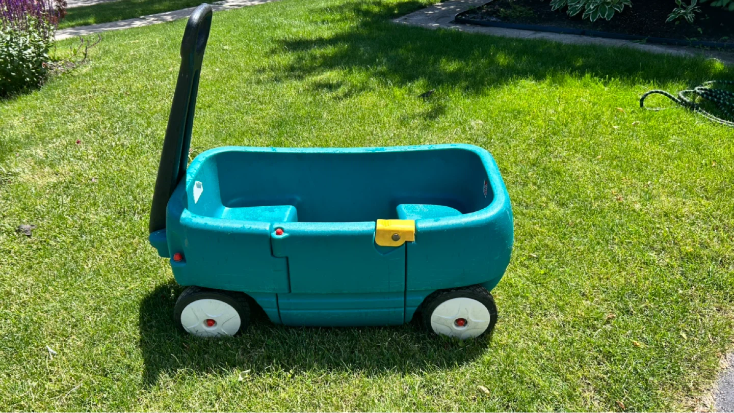 Teal Kids Step1 Wagon