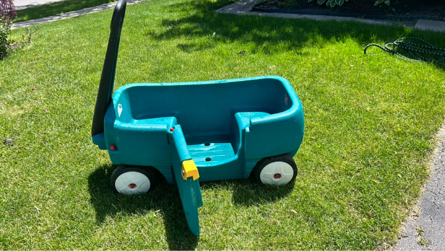 Teal Kids Step1 Wagon - photo 2