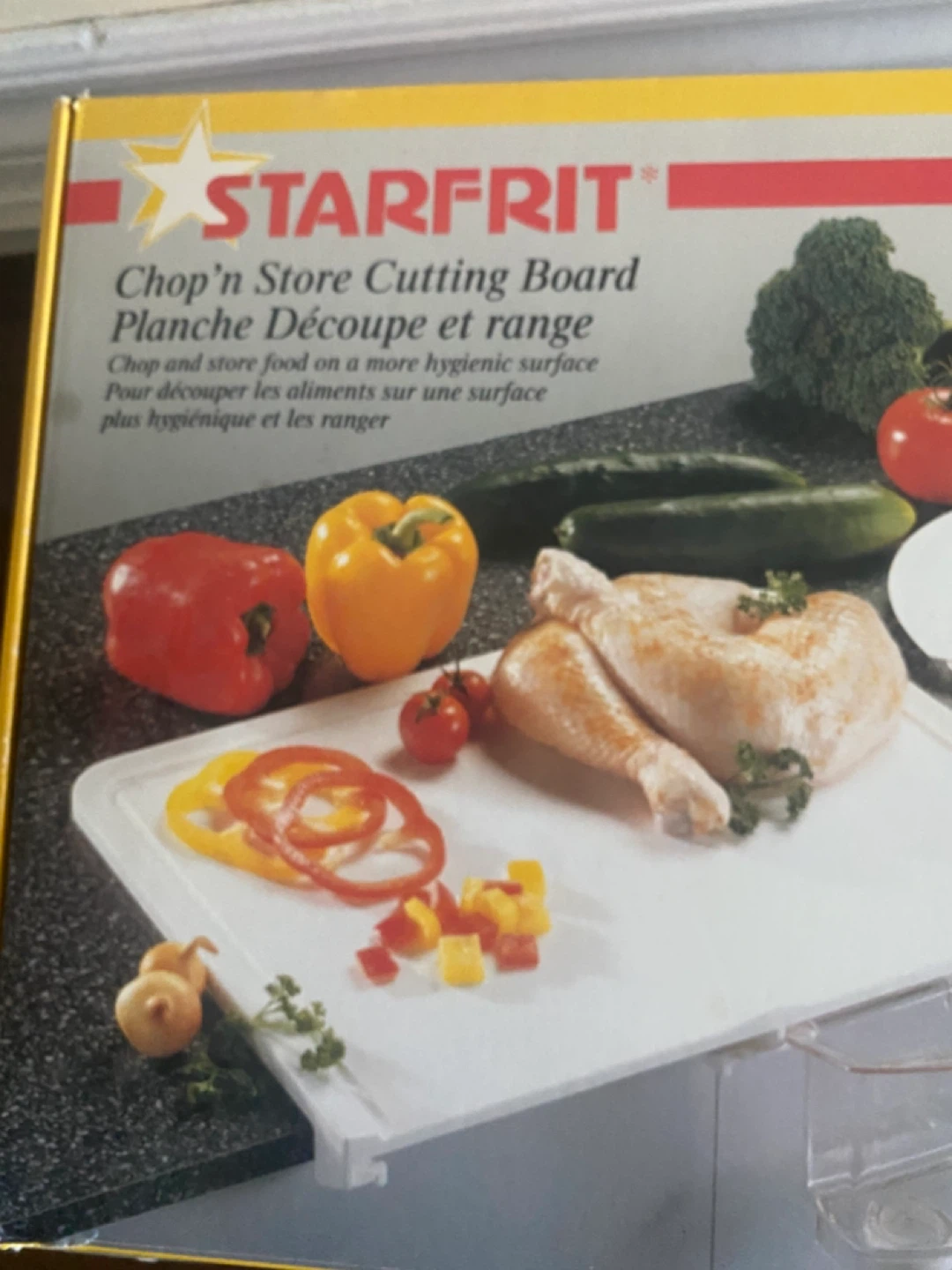 Starfrit Chop 'n Store Cutting Board with Containers