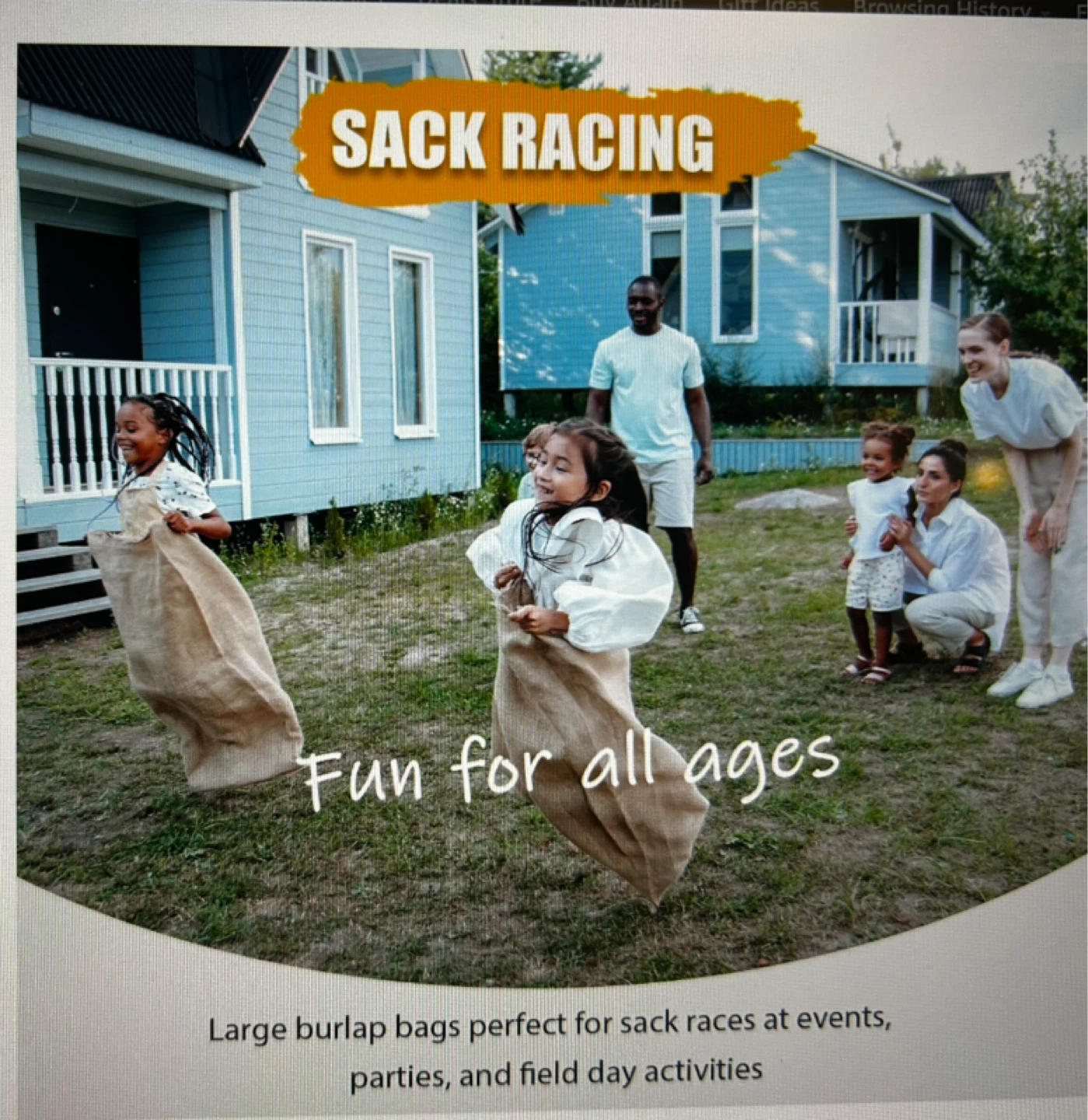 5 Packs Burlap Bags - 24”x40” - photo 5
