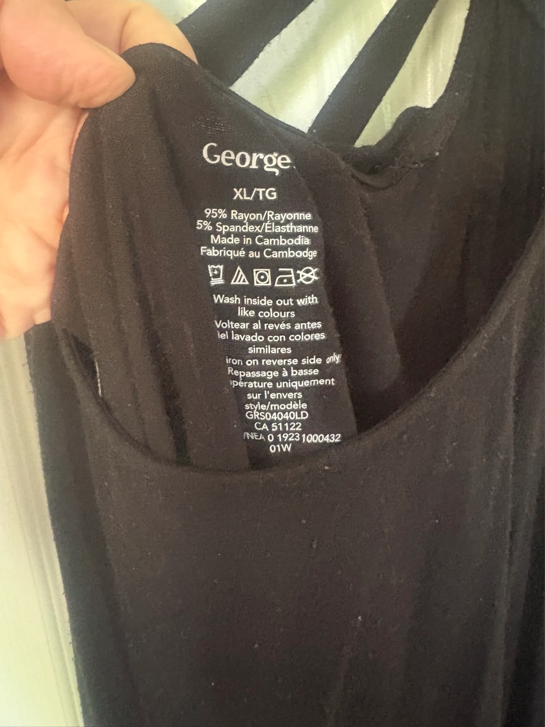 George Black Tank Dress XL - photo 3