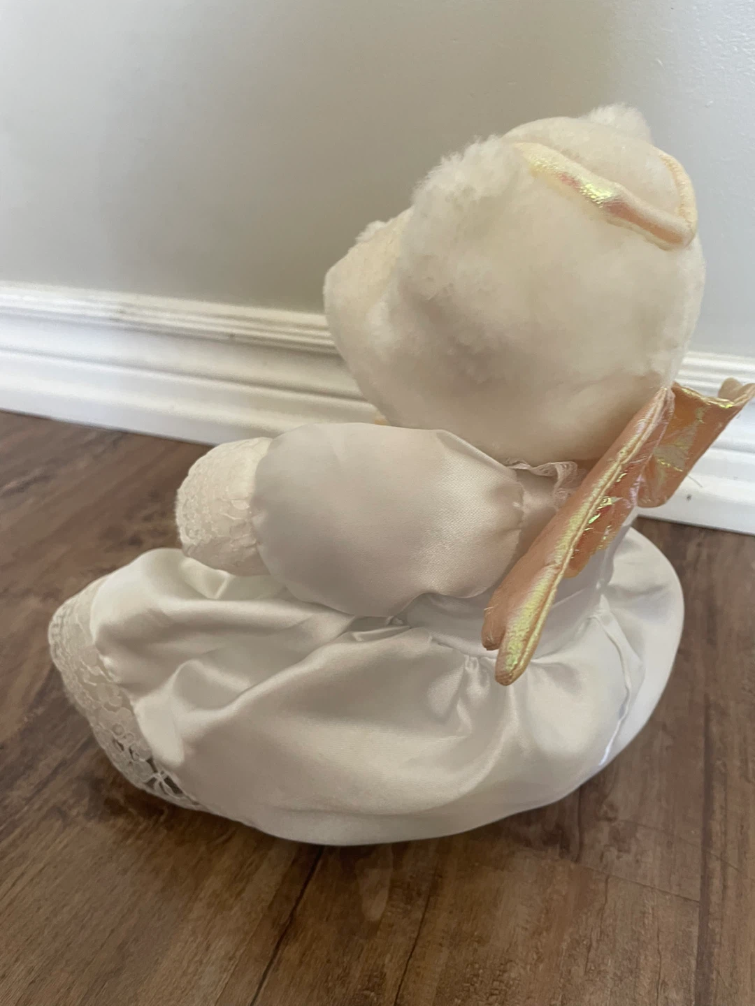 White Angel Teddy Bear with Star Wand - photo 2