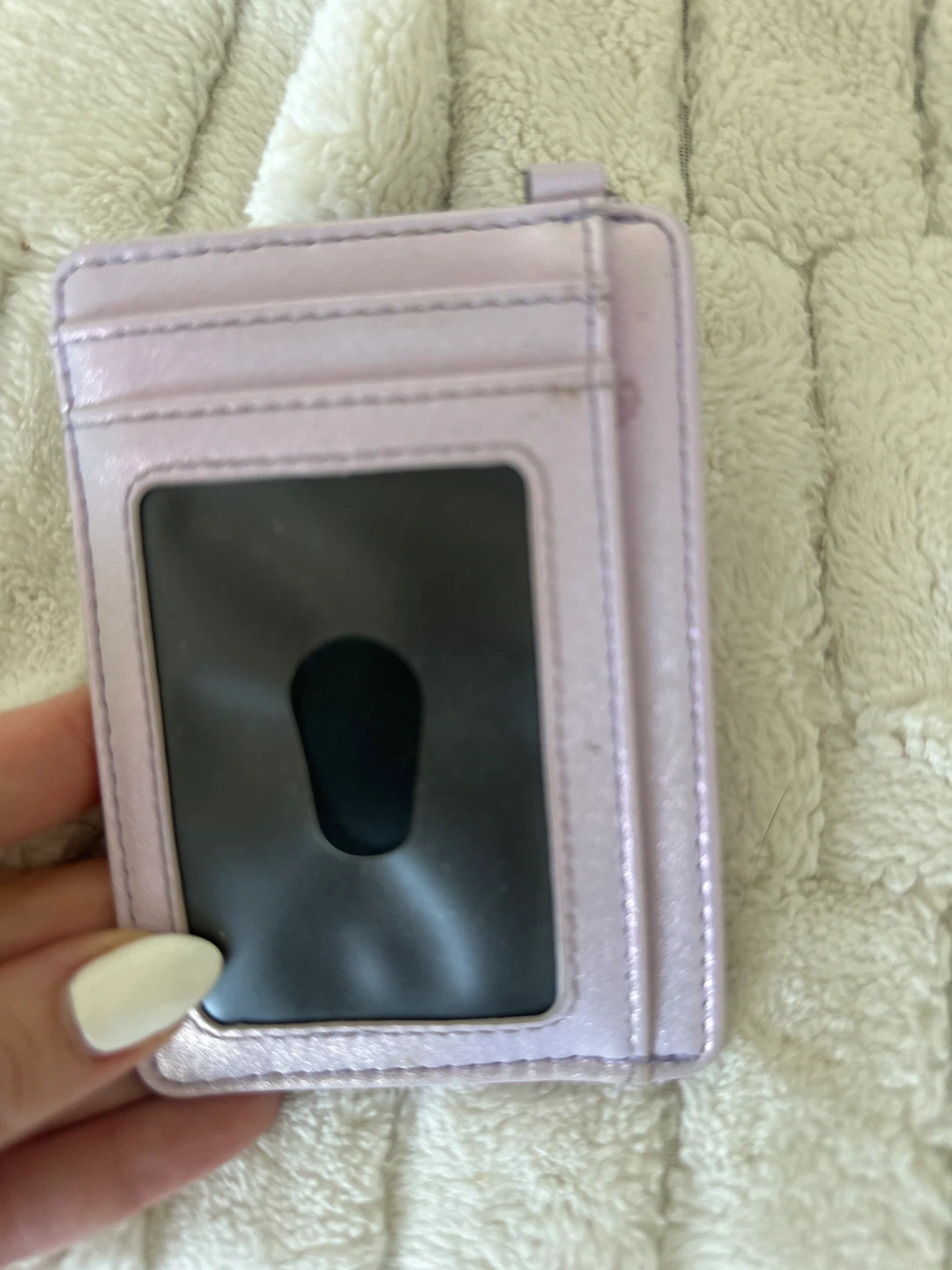Ecofusion Card Holder - Light Purple - photo 2