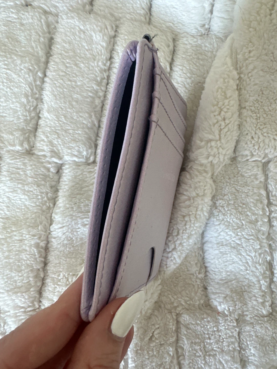 Ecofusion Card Holder - Light Purple - photo 3