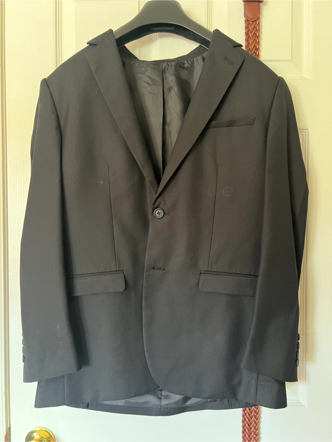 Criterion Men's Black Suit Blazer and Slacks - photo 4