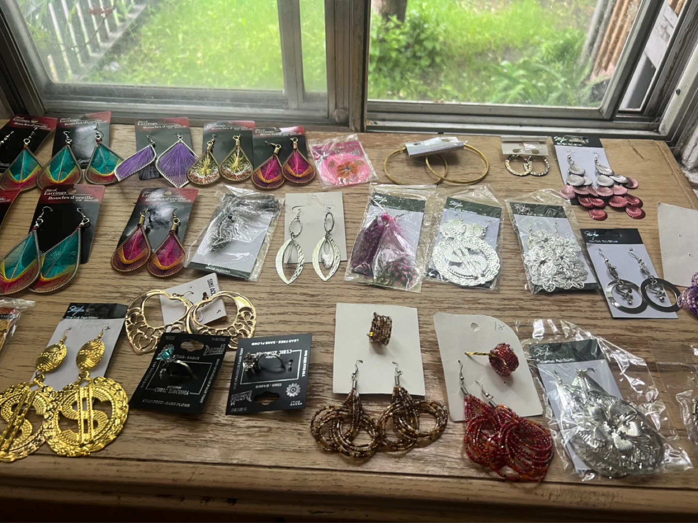 Assorted Earrings and Rings