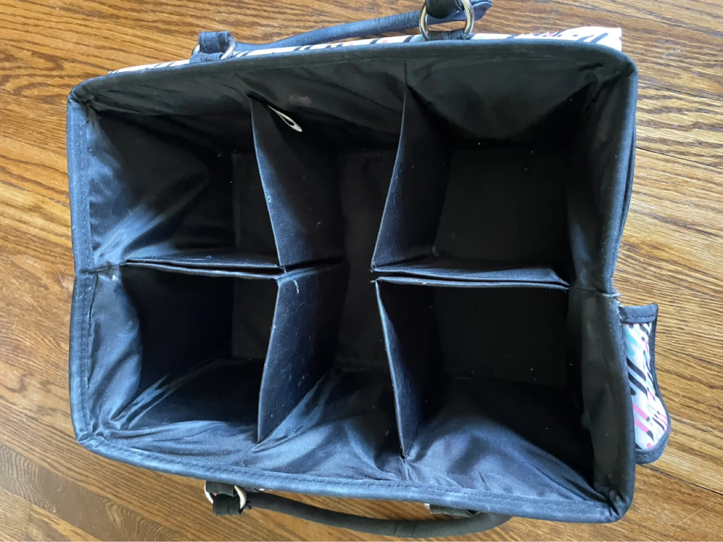 Craft Supply Organizer / Tote – Collapsible with Dividers – $10 - photo 3