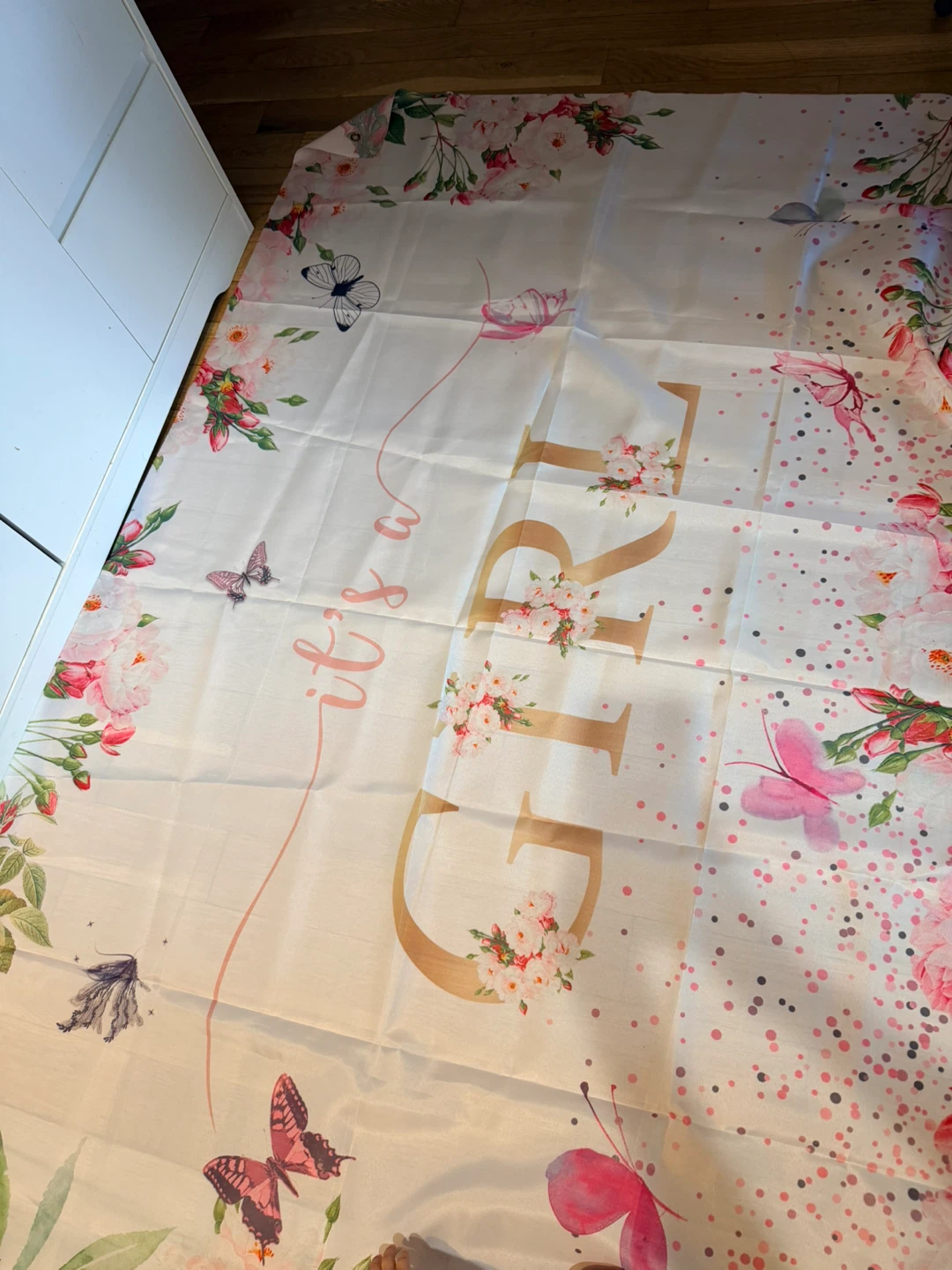 ⚽️It's a Girl Baby Shower Banner