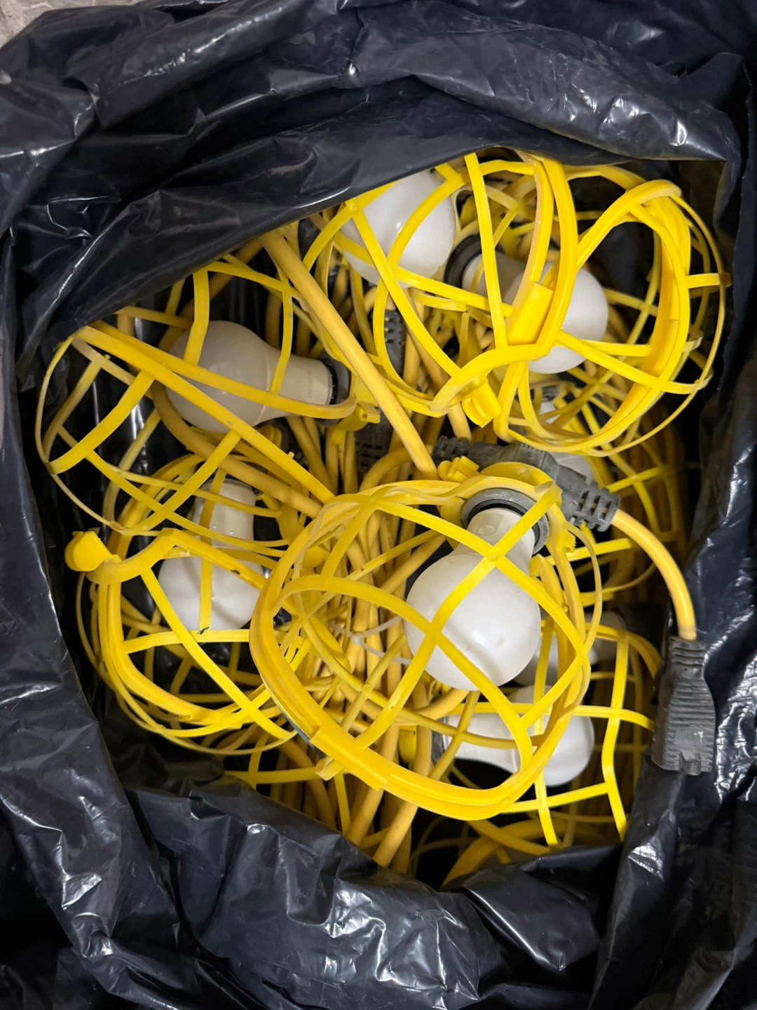 HANGING COMMERICAL STRING LIGHTS - photo 2