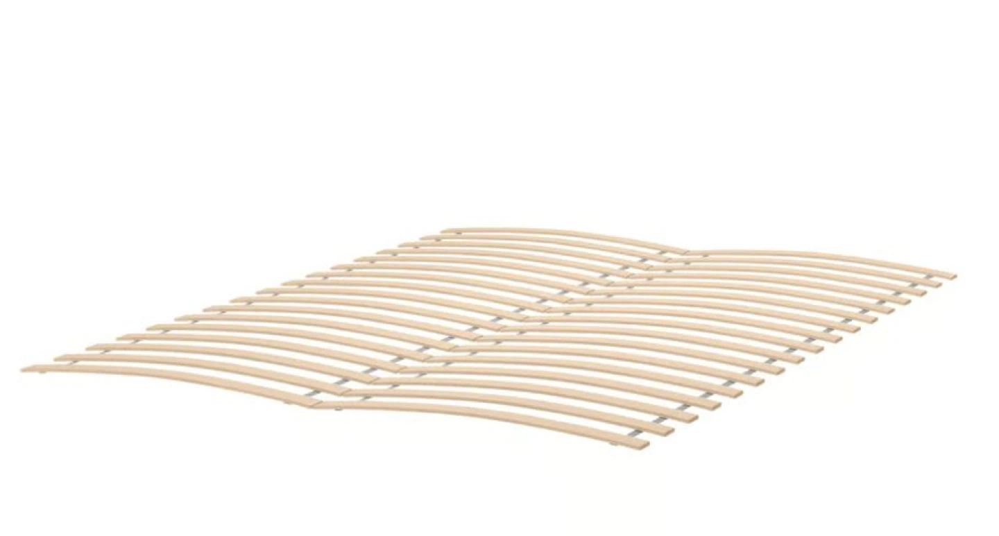 IKEA Queen Bed Set – MALM Frame + LURÖY Slats + VALEVÅG Mattress - photo 3