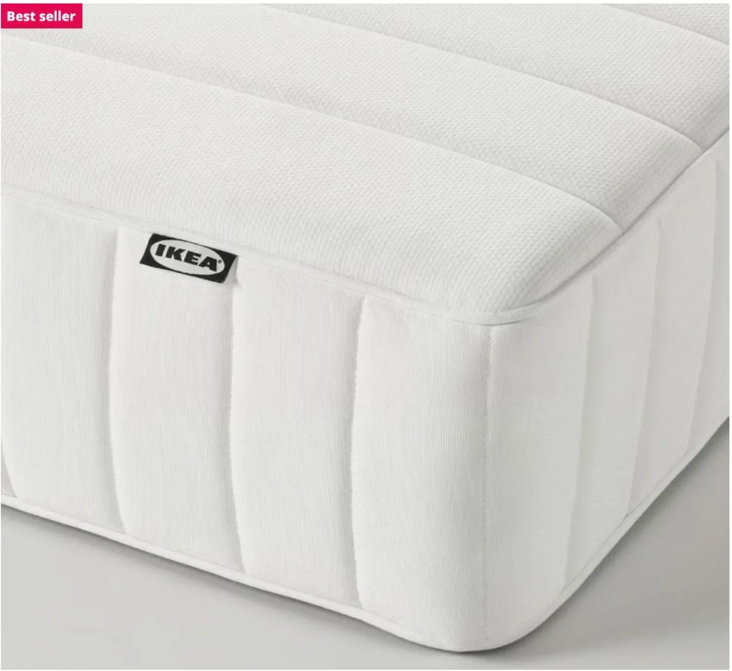 IKEA Queen Bed Set – MALM Frame + LURÖY Slats + VALEVÅG Mattress - photo 2