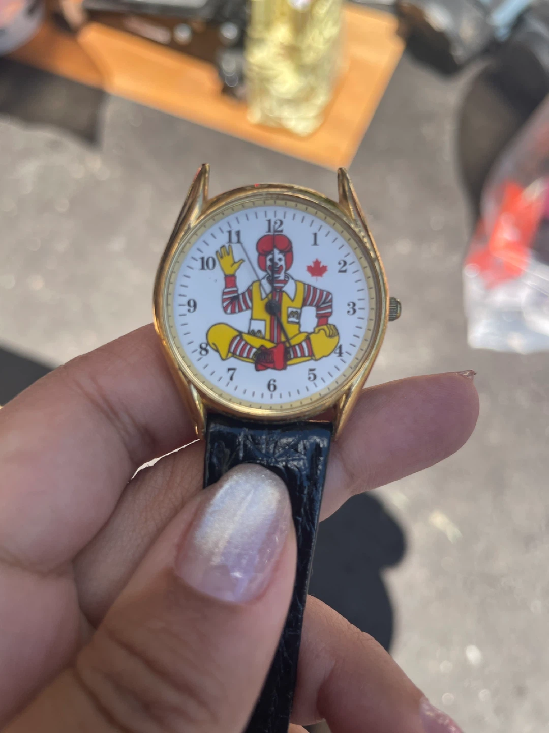 Ronald McDonald Wrist Watch Cardinal brand quartz movement