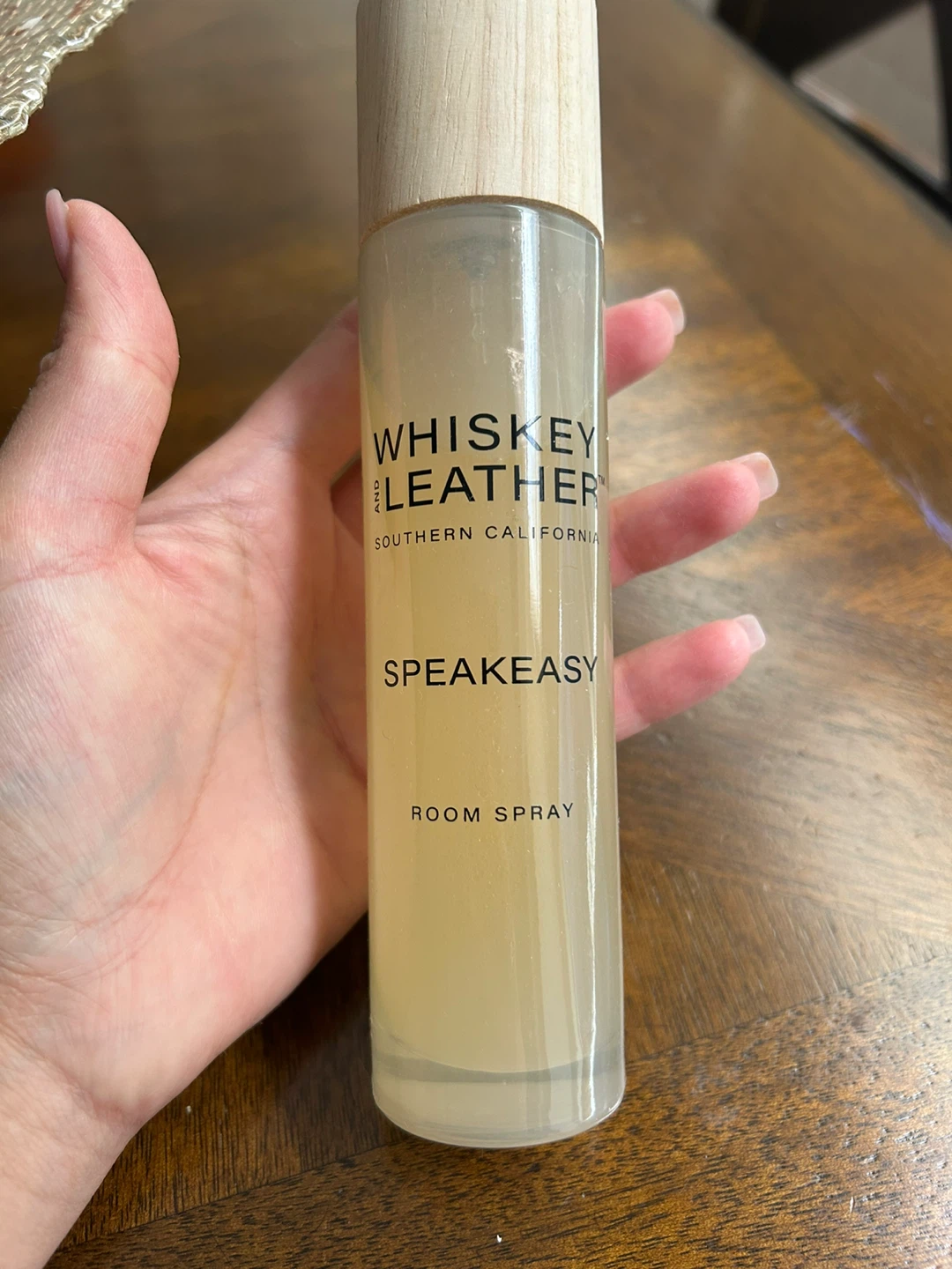 Whiskey Leather Speakeasy Room Spray