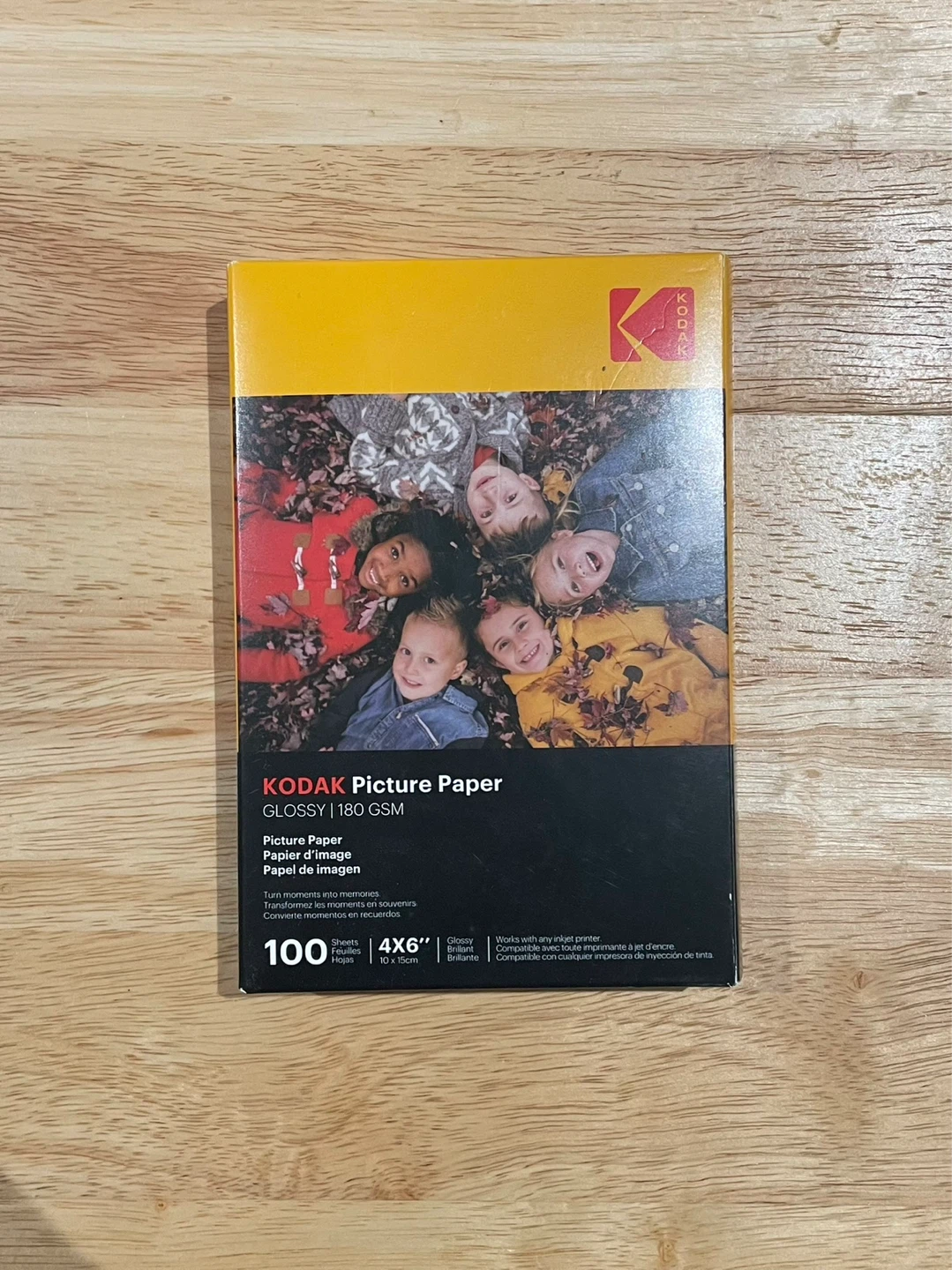 Kodak 4x6 Glossy Photo Paper (a little under 100 Sheets)